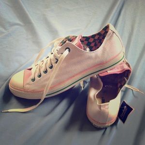 Converse All-Star Funky Mens Pink Green NWT Argyle